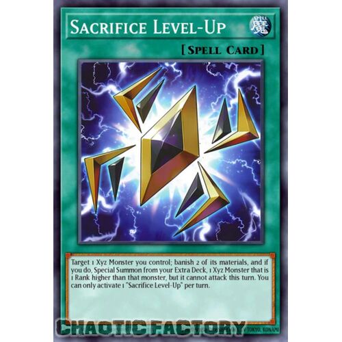 BLTR-EN034 Sacrifice Level-Up Ultra Rare 1st Edition NM