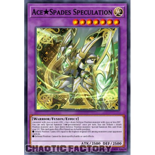 BLTR-EN039 Ace Spades Speculation Secret Rare 1st Edition NM