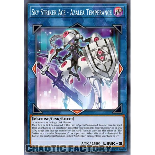 BLTR-EN044 Sky Striker Ace - Azalea Temperance Secret Rare 1st Edition NM