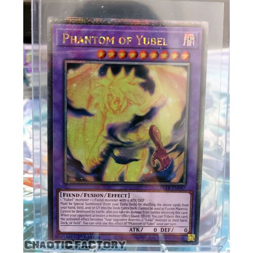 Quarter Century Secret Rare BLTR-EN047 Phantom of Yubel 1st Edition NM