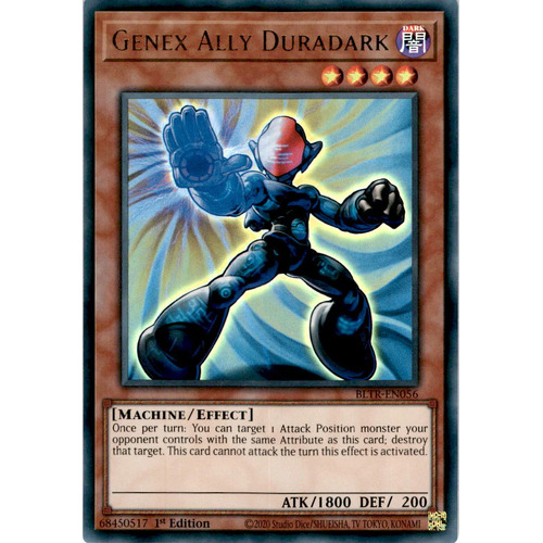 BLTR-EN056 Genex Ally Duradark Ultra Rare 1st Edition NM