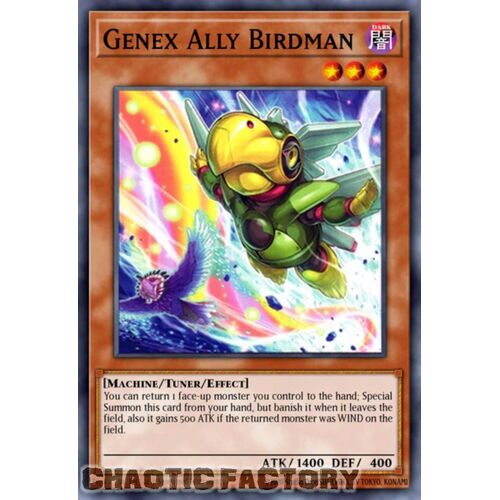 BLTR-EN058 Genex Ally Birdman (alternate art) Ultra Rare 1st Edition NM