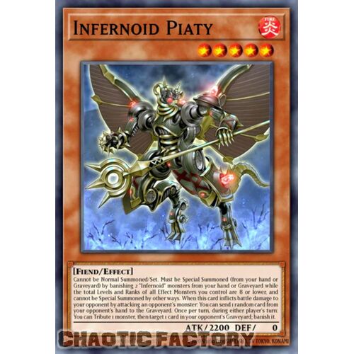 BLTR-EN062 Infernoid Piaty Ultra Rare 1st Edition NM