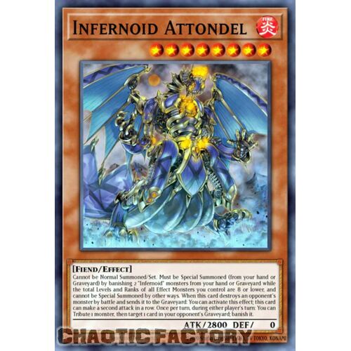 BLTR-EN064 Infernoid Attondel Ultra Rare 1st Edition NM