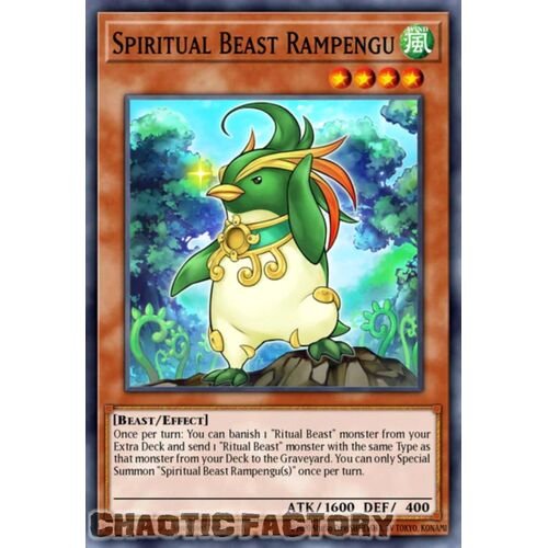 BLTR-EN066 Spiritual Beast Rampengu Ultra Rare 1st Edition NM