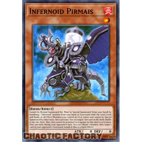 BLTR-EN067 Infernoid Pirmais Secret Rare 1st Edition NM