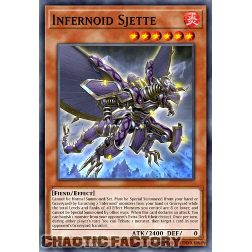 BLTR-EN068 Infernoid Sjette Ultra Rare 1st Edition NM