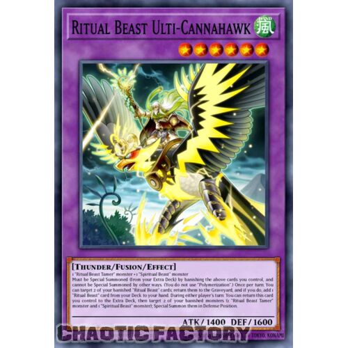 BLTR-EN084 Ritual Beast Ulti-Cannahawk Ultra Rare 1st Edition NM