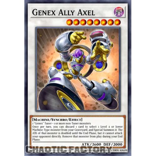 BLTR-EN088 Genex Ally Axel Ultra Rare 1st Edition NM