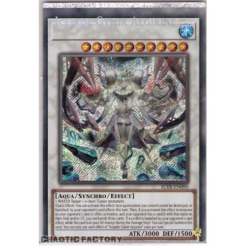 ERROR BLTR-EN090 Icejade Gymir Aegirine Secret Rare 1st Edition NM