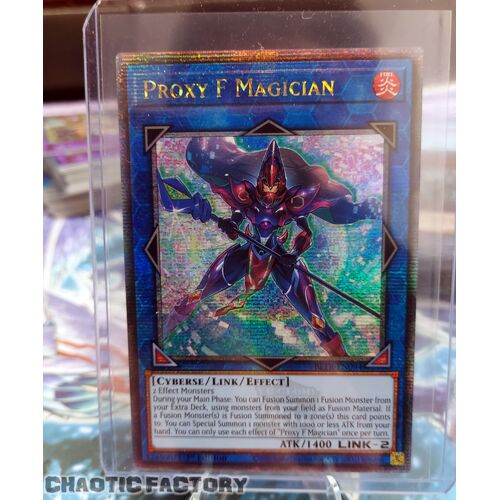 Quarter Century Secret Rare BLTR-EN094 Proxy F Magician 1st Edition NM