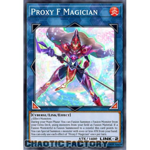 BLTR-EN094 Proxy F Magician Secret Rare 1st Edition NM