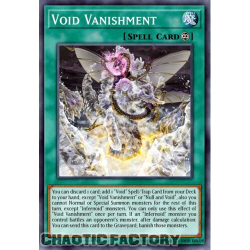 BLTR-EN100 Void Vanishment Secret Rare 1st Edition NM