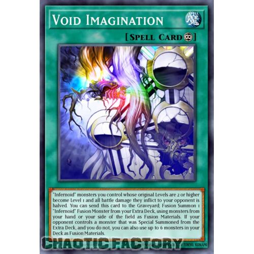 BLTR-EN101 Void Imagination Secret Rare 1st Edition NM