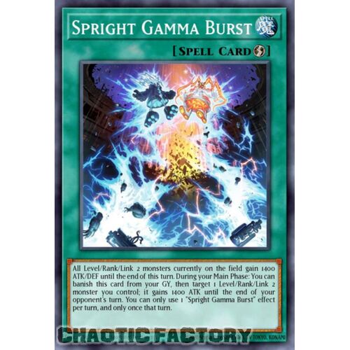 BLTR-EN105 Spright Gamma Burst Ultra Rare 1st Edition NM