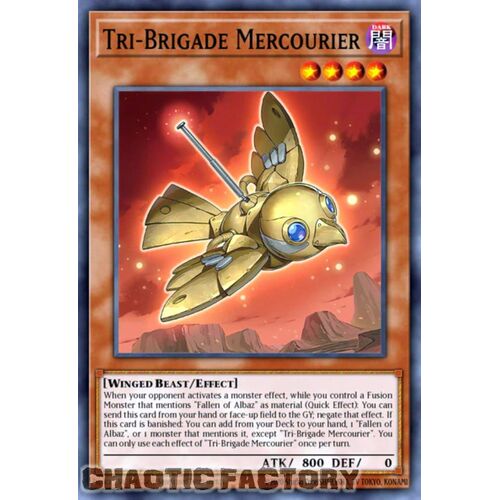 BLTR-EN107 Tri-Brigade Mercourier Secret Rare 1st Edition NM