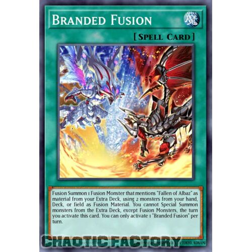 BLTR-EN111 Branded Fusion Secret Rare 1st Edition NM