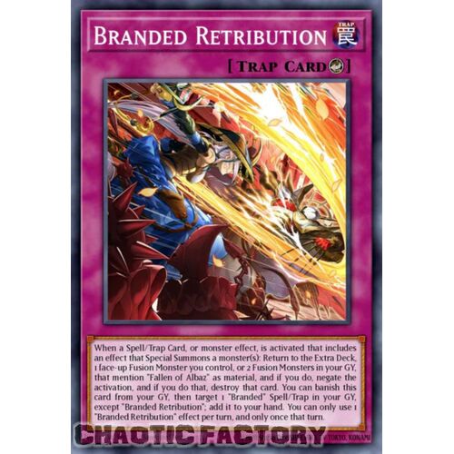 BLTR-EN113 Branded Retribution Ultra Rare 1st Edition NM