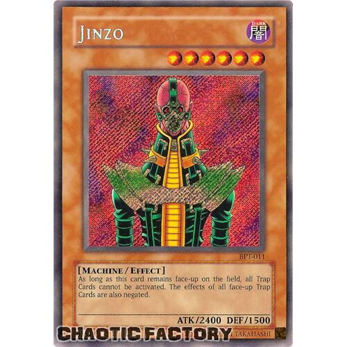 BPT-011 Jinzo Secret Rare  LP