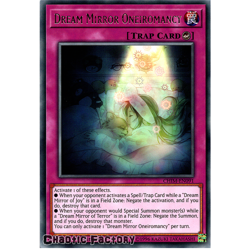 CHIM-EN091 Dream Mirror Oneiromancy Rare 1st Edition NM