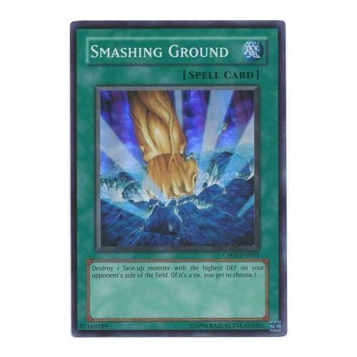 Smashing Ground - CP02-EN005 - Super Rare NM