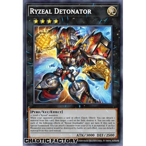 CRBR-EN007 Ryzeal Detonator Ultra Rare 1st Edition NM