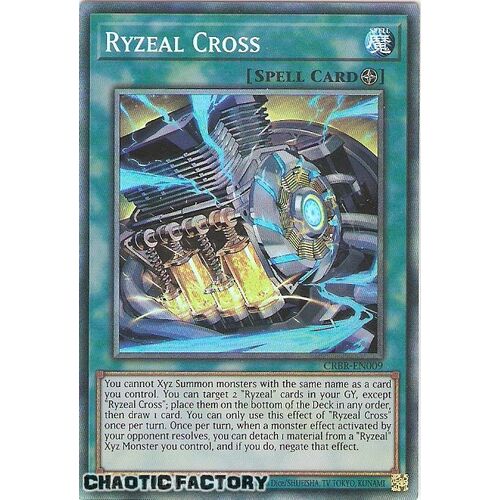 CRBR-EN009 Ryzeal Cross Collector's Rare 1st Edition NM