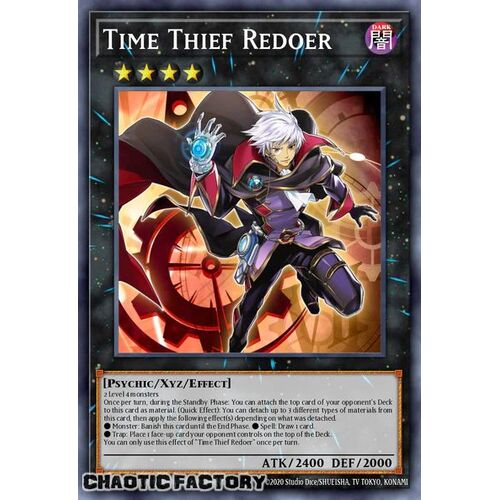 CRBR-EN014 Time Thief Redoer Rare 1st Edition NM