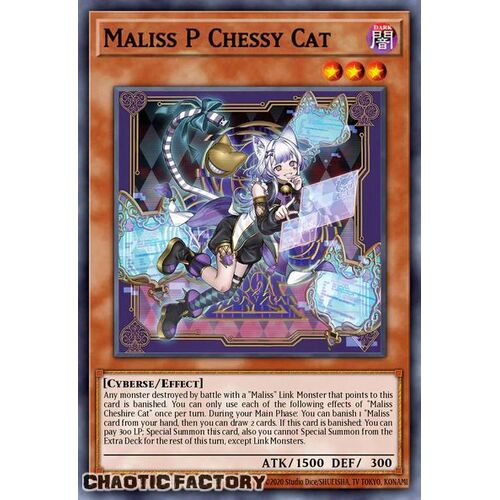 CRBR-EN016 Maliss P Chessy Cat Super Rare 1st Edition NM