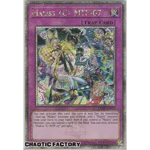 CRBR-EN022 Maliss C MTP-07 QUARTER CENTURY SECRET Rare 1st Edition NM