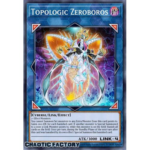 CRBR-EN027 Topologic Zeroboros Rare 1st Edition NM