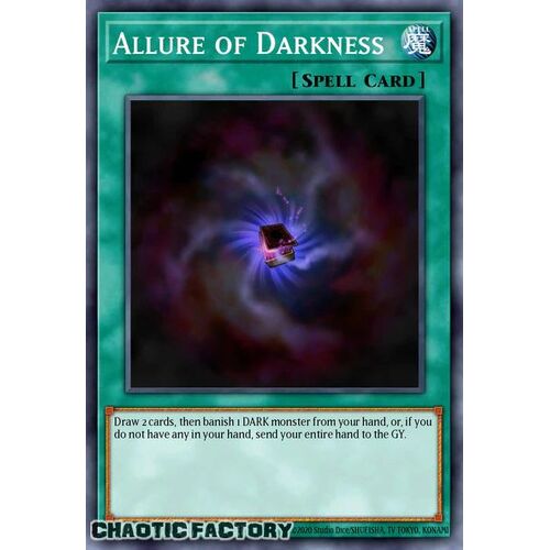 CRBR-EN028 Allure of Darkness Rare 1st Edition NM