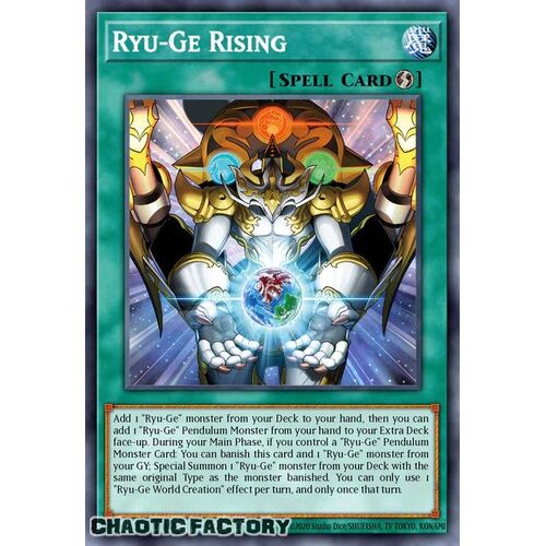 CRBR-EN035 Ryu-Ge Rising Super Rare 1st Edition NM