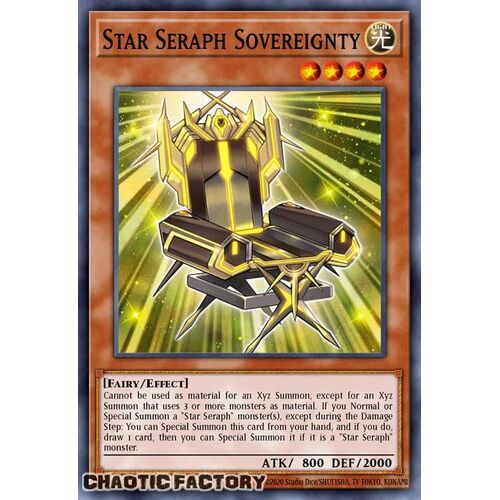 CRBR-EN046 Star Seraph Soverignty Rare 1st Edition NM