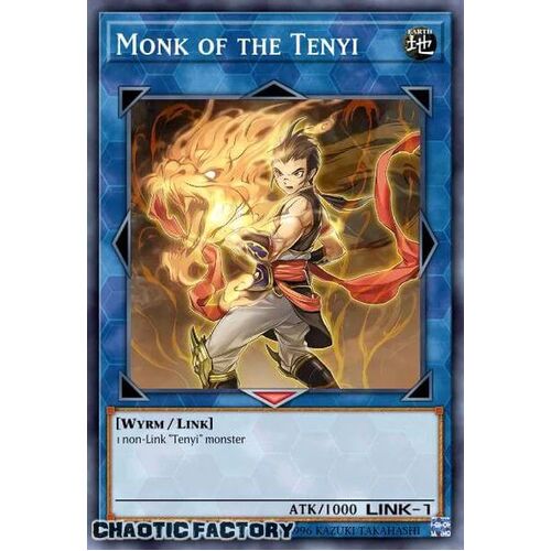 CRBR-EN056 Monk of the Tenyi Super Rare 1st Edition NM