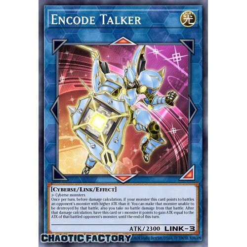 CRBR-EN058 Encode Talker Super Rare 1st Edition NM