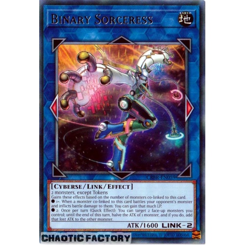 CRBR-EN059 Binary Sorceress Rare 1st Edition NM