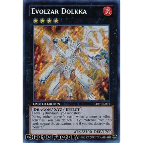 Evolzar Dolkka - CT09-EN001 - Secret Rare NM