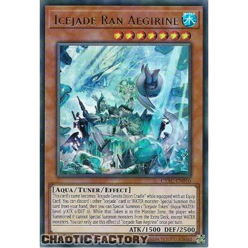 CYAC-EN010 Icejade Ran Aegirine Ultra Rare 1st Edition NM