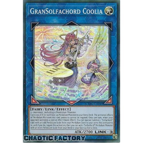 CYAC-EN049 GranSolfachord Coolia Super Rare 1st Edition NM