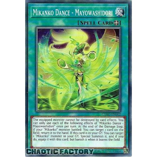 CYAC-EN062 Mikanko Dance - Mayowashidori Common 1st Edition NM