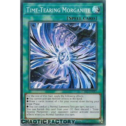 CYAC-EN067 Time-Tearing Morganite Super Rare 1st Edition NM