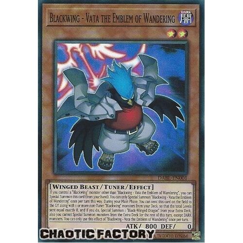 DABL-EN001 Blackwing - Vata the Emblem of Wandering Super Rare 1st Edition NM