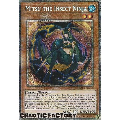 STARLIGHT RARE DABL-EN016 Mitsu the Insect Ninja 1st Edition NM