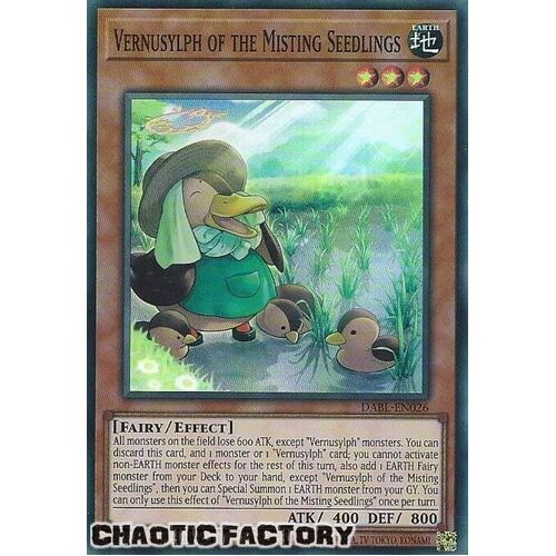 DABL-EN026 Vernusylph of the Misting Seedlings Super Rare 1st Edition NM