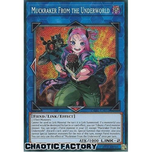 DABL-EN051 Muckraker From the Underworld Secret Rare 1st Edition NM