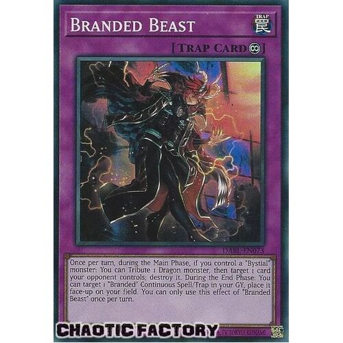 DABL-EN073 Branded Beast Super Rare 1st Edition NM