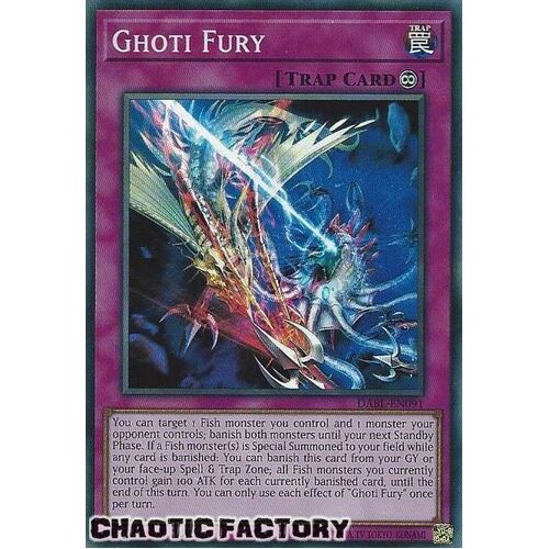 DABL-EN091 Ghoti Fury Super Rare 1st Edition NM