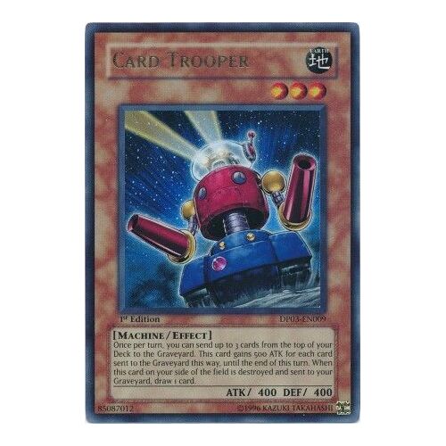 Card Trooper - DP03-EN009 - Ultra Rare 1st Edition NM