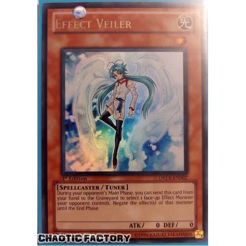 DREV-EN002 Effect Veiler Ultra Rare 1st Edition NM